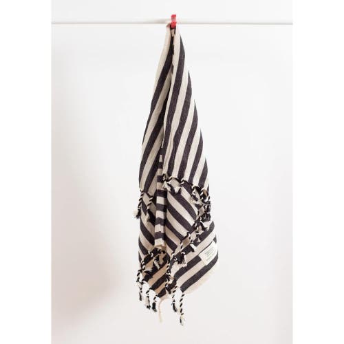 Eastern Woven Turkish Zebra Hand Towel In Zebra