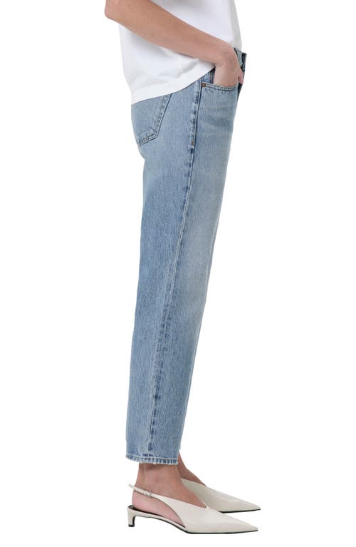 Shop Agolde Valen High Waist Ankle Straight Leg Jeans In Harmonic