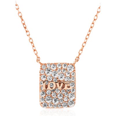 Lesa Michele Love Pendant Necklace