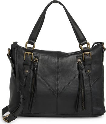 Kate Spade New York Black Mini Carmen Southport Avenue Leather Fold-Over Bag, Best Price and Reviews