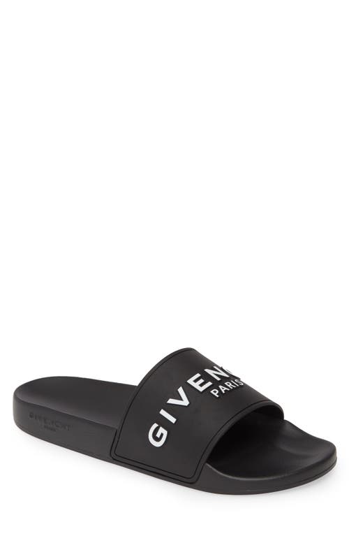 Givenchy Slide Sandal in Black/black