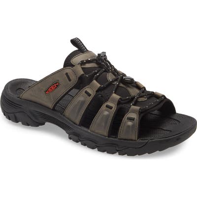 Keen Targhee Iii Slide Sandal- Grey