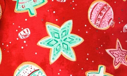 Bedhead Pajamas Unisex Christmas Printed Long Sleeve Pajama Set - Little Kid, Big Kid In Sugar Cookies