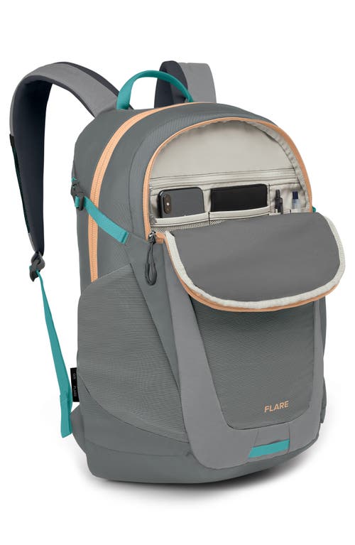 Osprey Flare 27-liter Backpack In Medium Grey/coal Grey