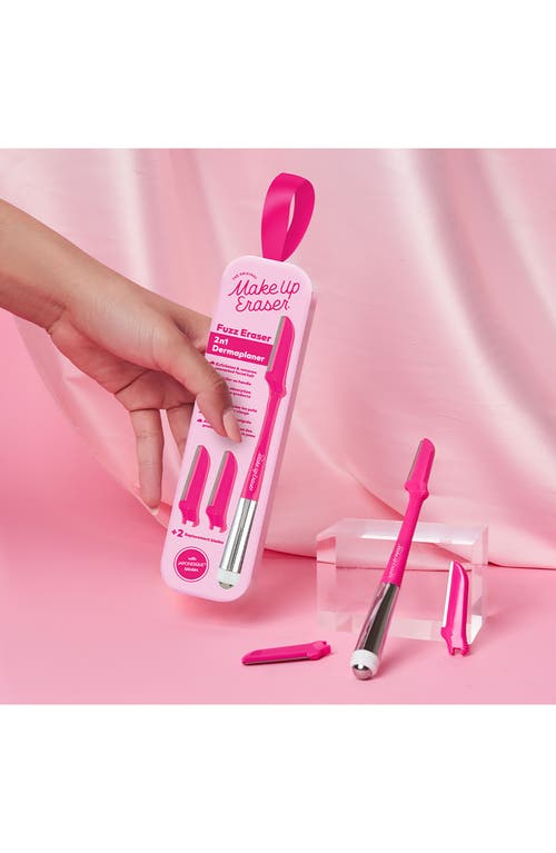THE ORIGINAL MAKEUP ERASER THE ORIGINAL MAKEUP ERASER FUZZ ERASER 2-IN-1 DERMAPLANER