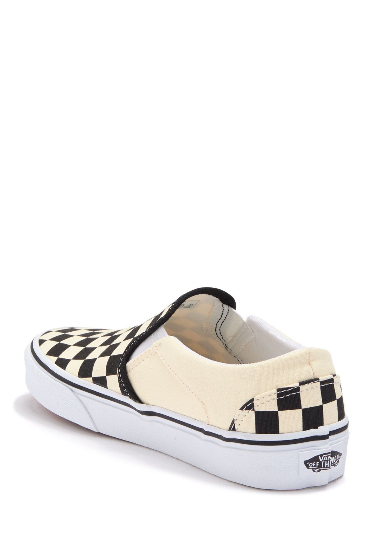 vans asher checkerboard women's