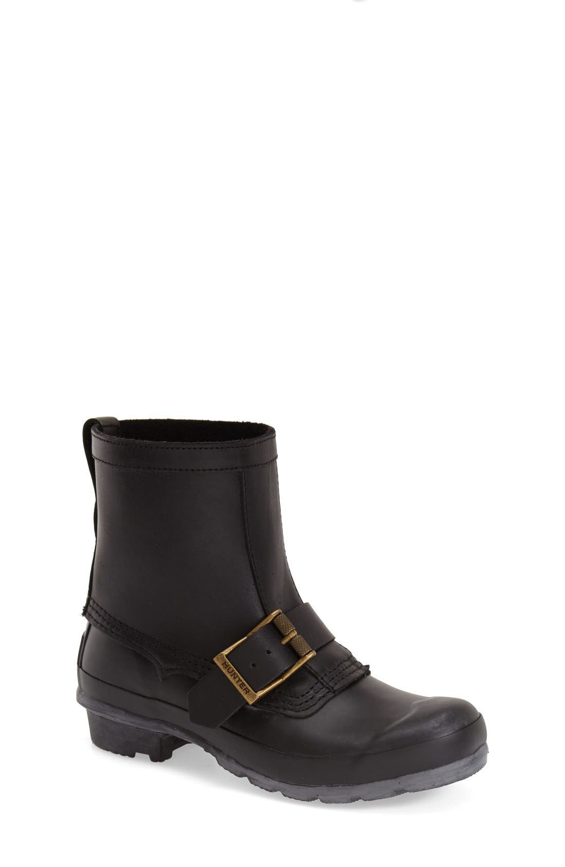 hunter biker rain boots