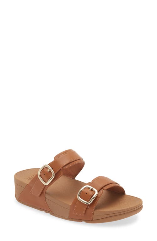 FitFlop Lulu Slide Sandal in Light Tan