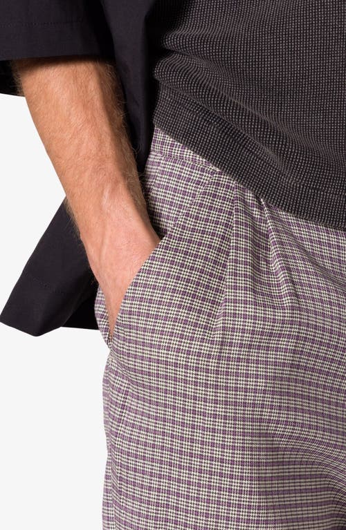 Mnml Pleated Wide Leg Cotton Pants In Taupe