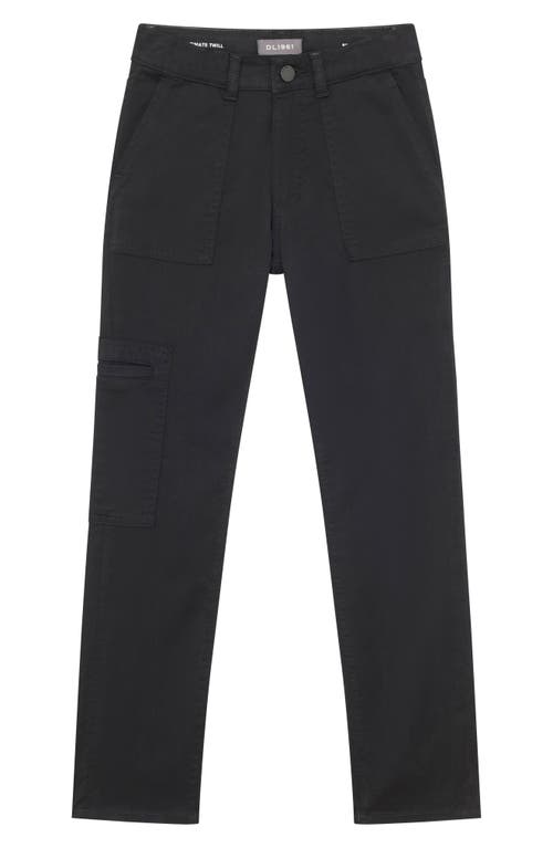 DL1961 Kids' Brady Slim Fit Jeans Black Cargo at Nordstrom,