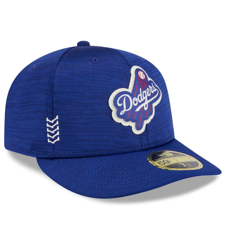 Shop New Era Royal Los Angeles Dodgers 2024 Clubhouse Low Profile 59fifty Fitted Hat