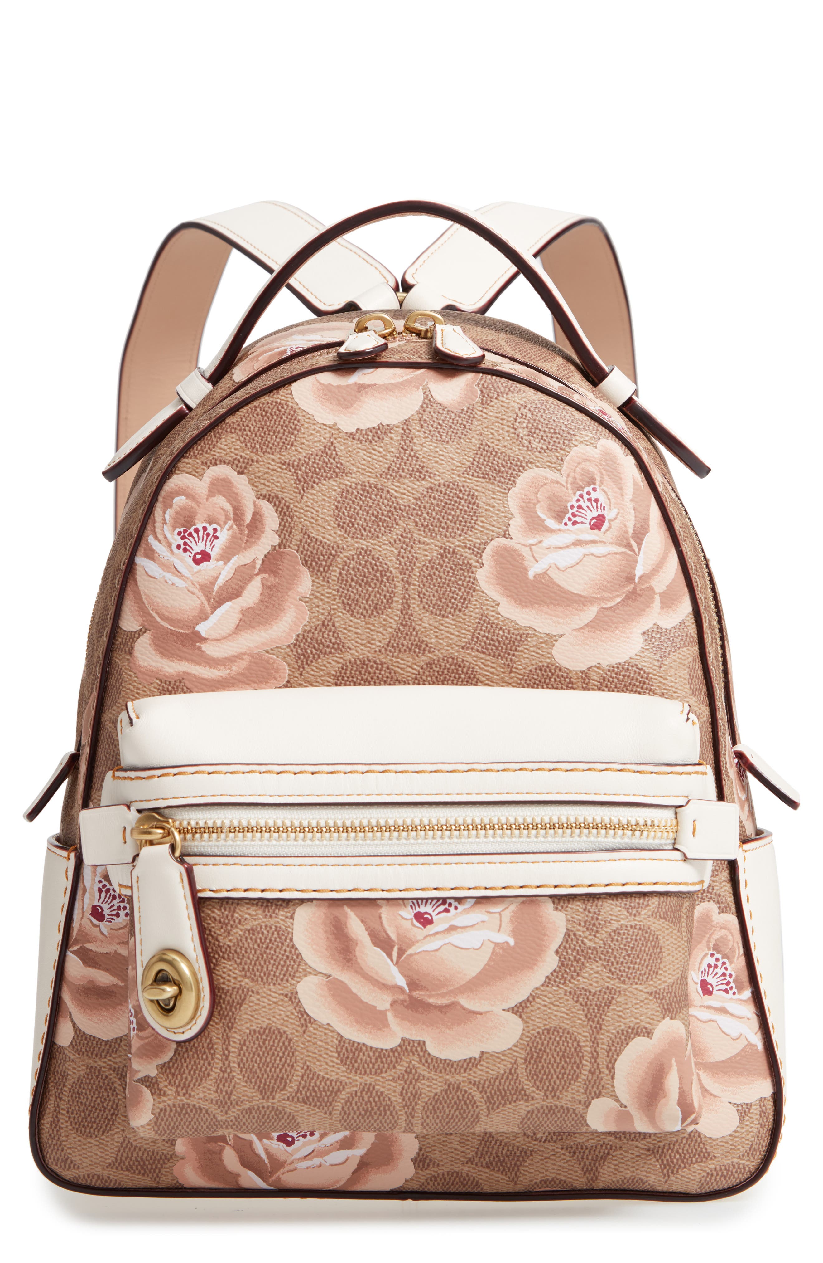 coach canvas backpack