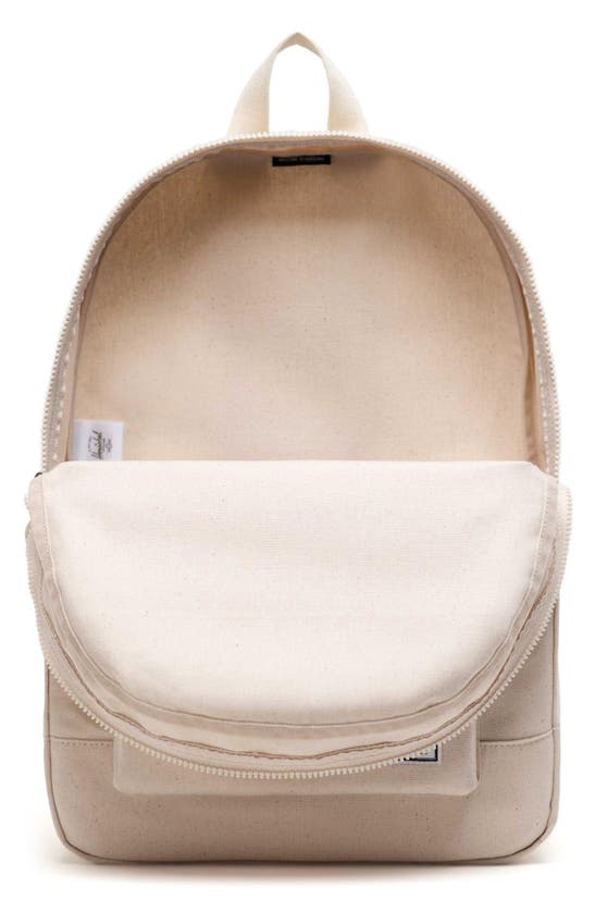 Shop Herschel Supply Co Cotton Casuals Daypack Backpack In Natural