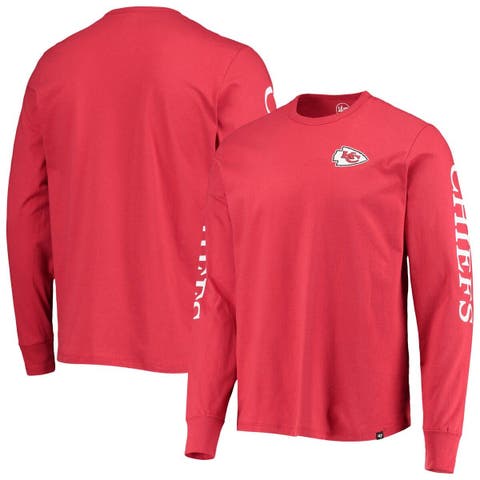 Nike Men's Kansas City Chiefs Sideline Velocity Long Sleeve T-Shirt - Red - M Each