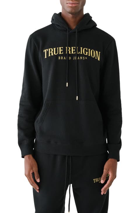 Shine Arch Embroidered Pullover Hoodie