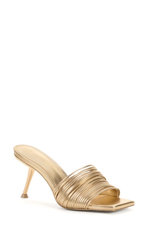 Cult Gaia Giana Slide Sandal in Champagne at Nordstrom, Size 12Us
