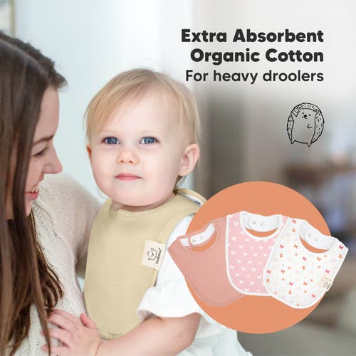 Keababies 8-pack Baby Drool Bibs In Butterflies