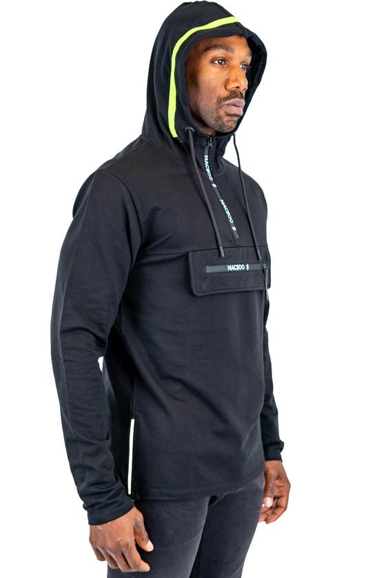 Shop Maceoo Fairaway Graphic Hoodie In Grey