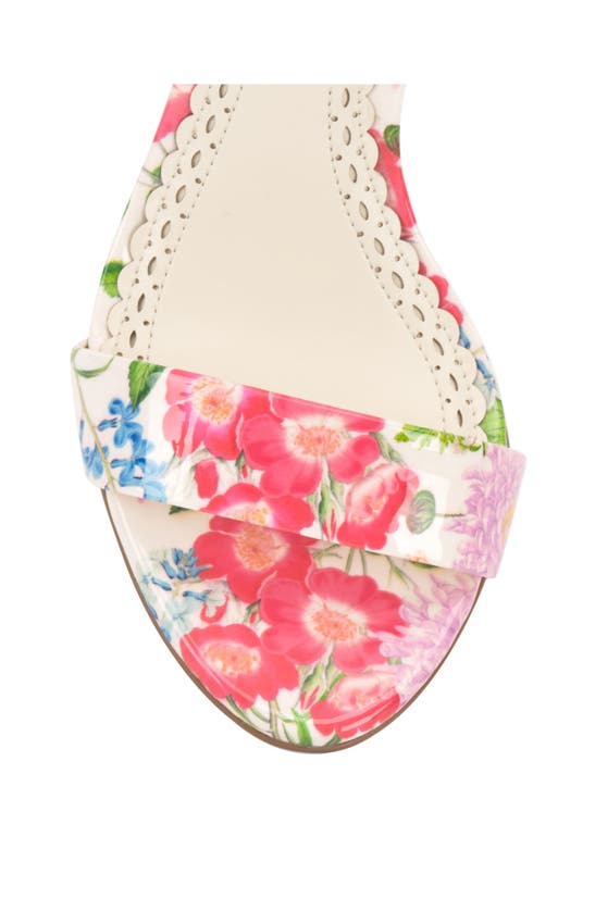 Shop Vince Camuto Jefany Ankle Strap Wedge Sandal In Floret Garden