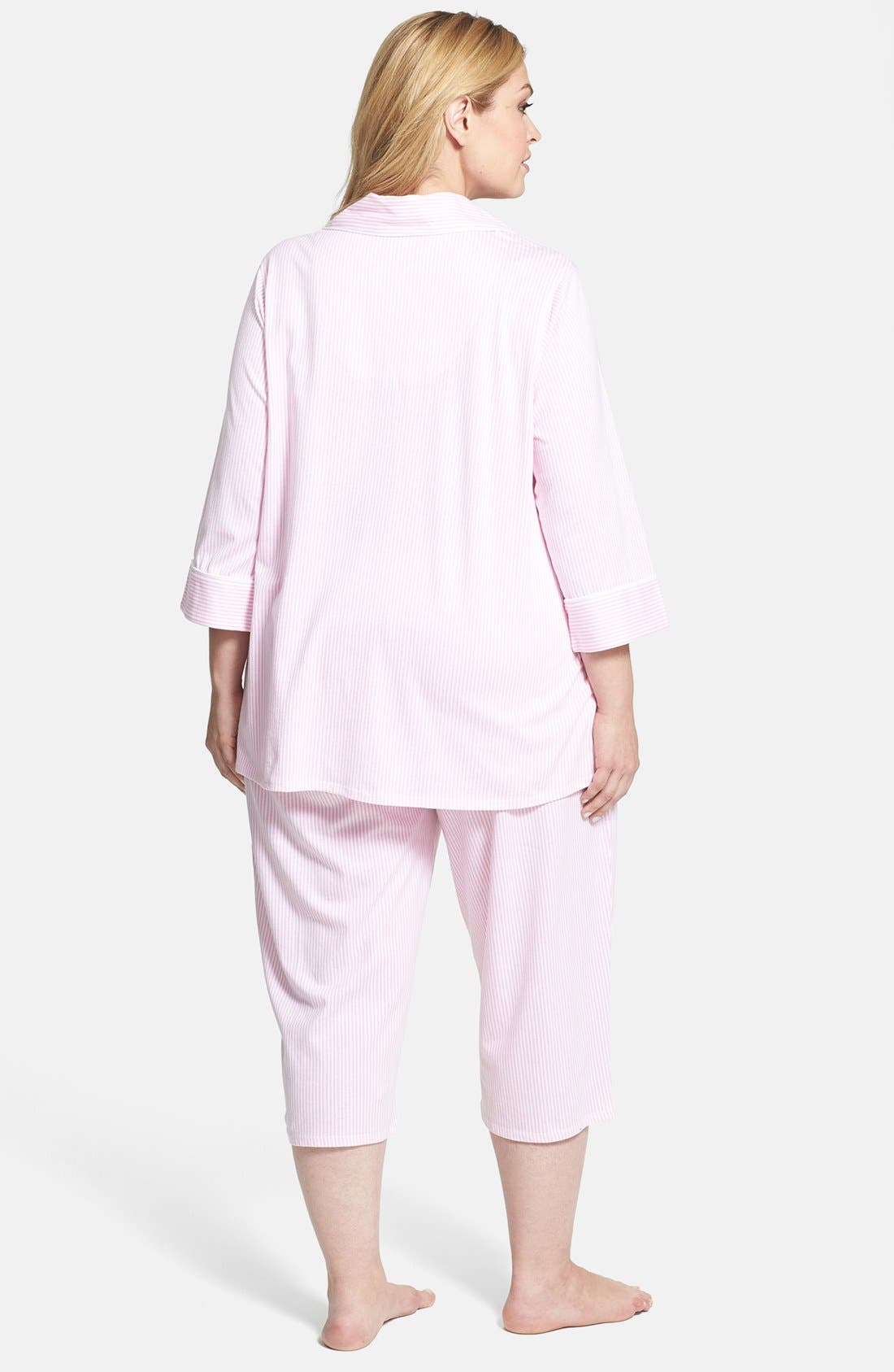 Lauren Ralph Lauren Knit Crop Pajamas 