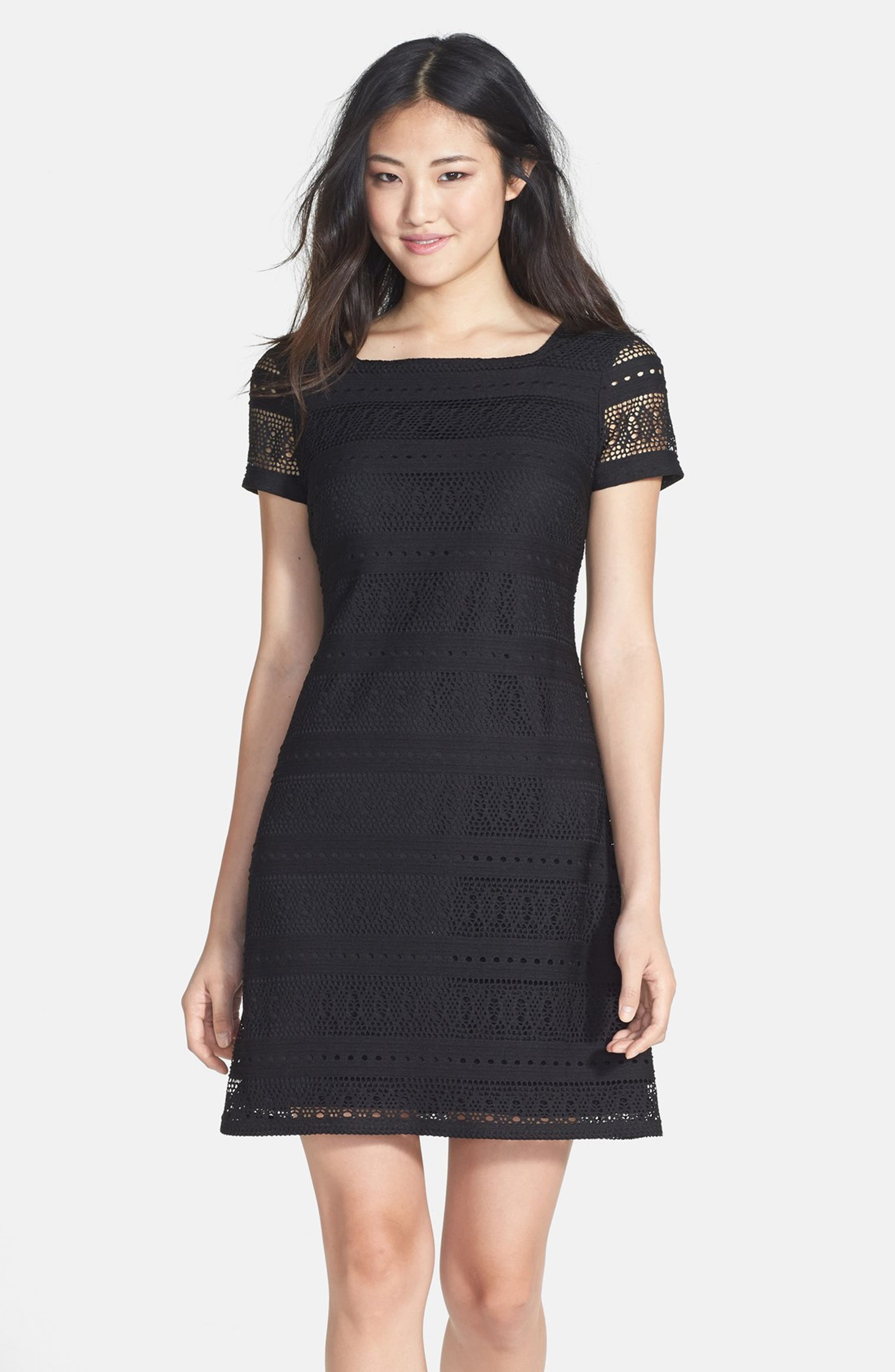 Marc New York by Andrew Marc Lace A-Line Dress | Nordstrom
