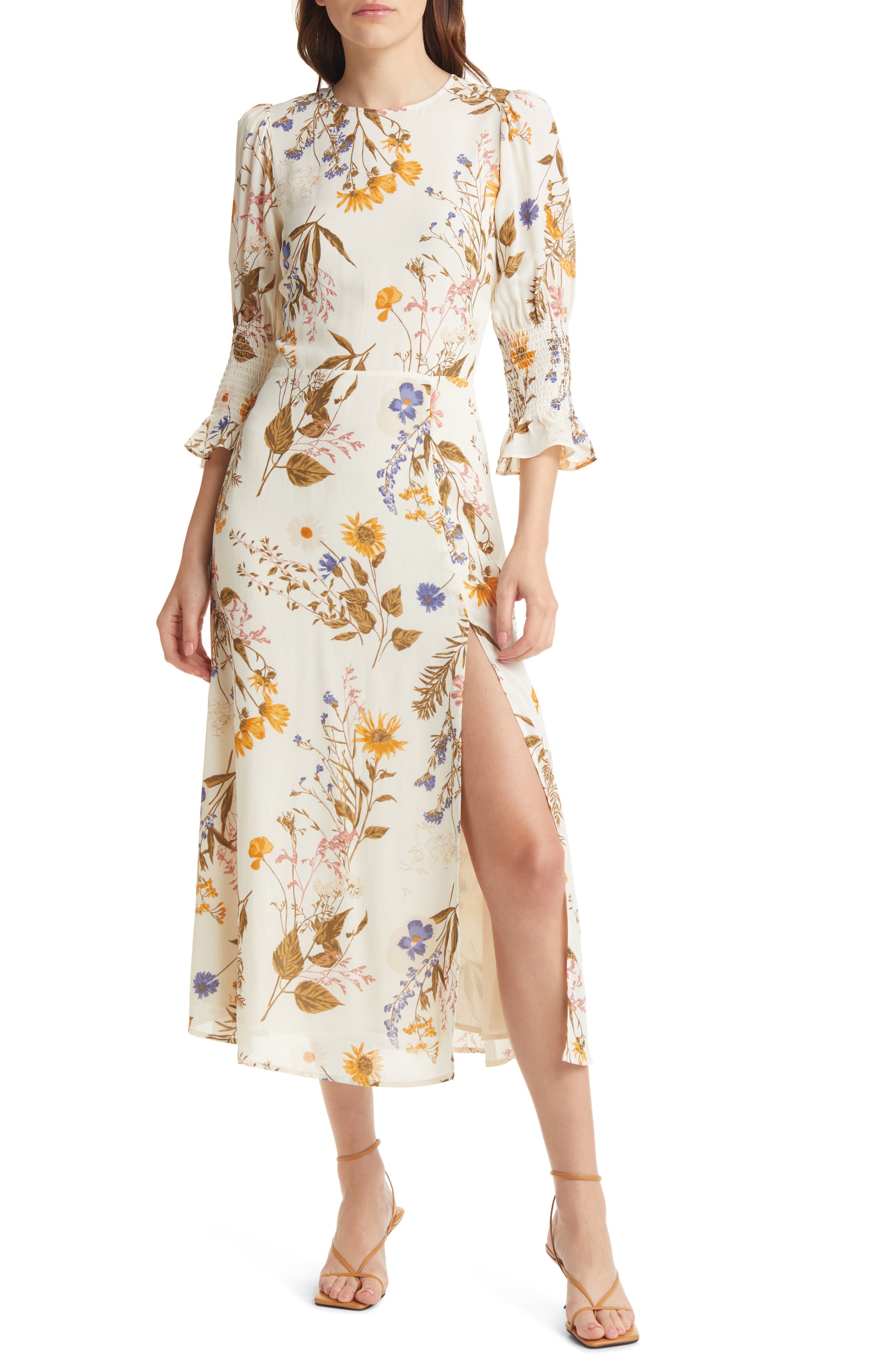 Reformation Carolena Midi Dress | Nordstrom