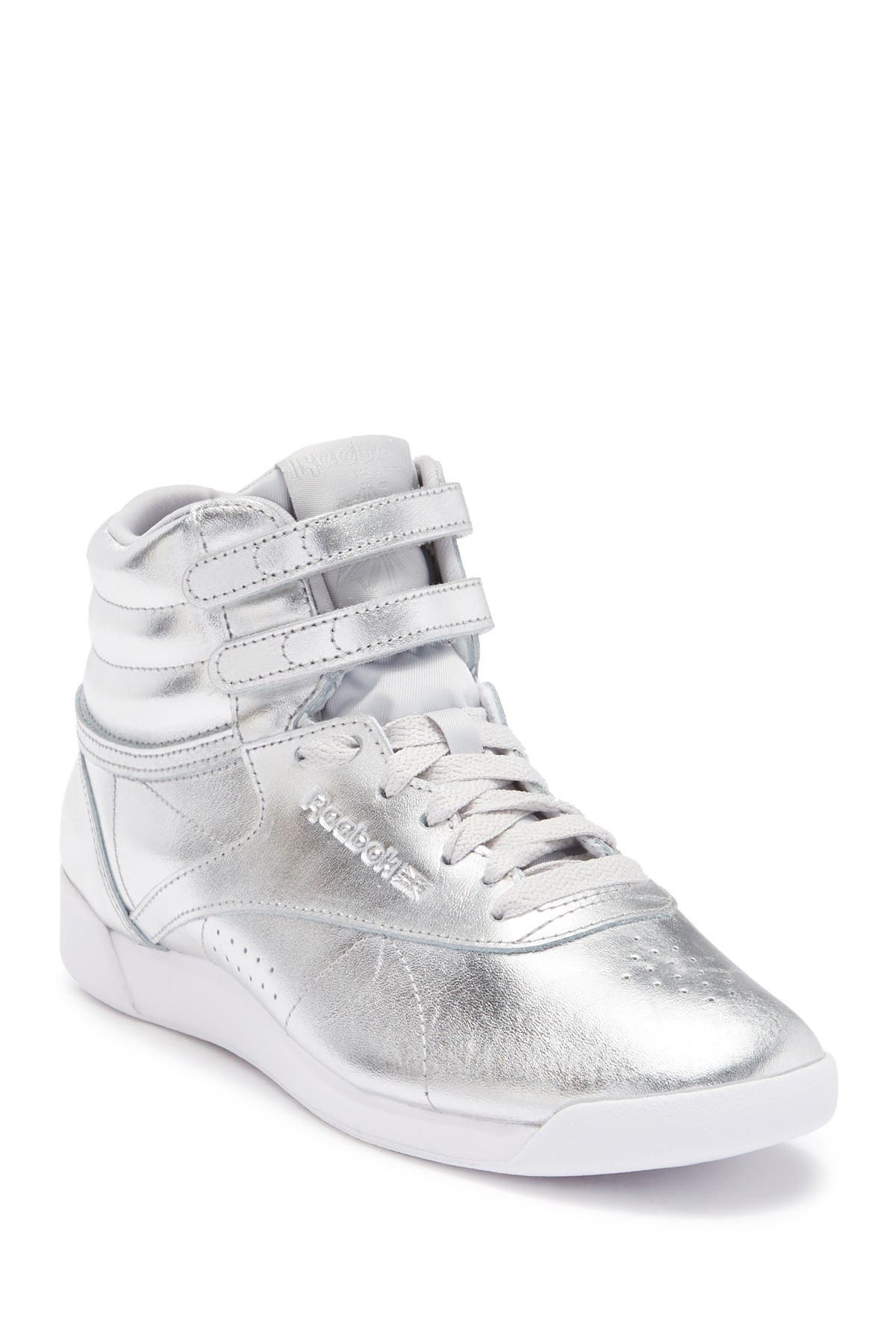 metallic reebok high top