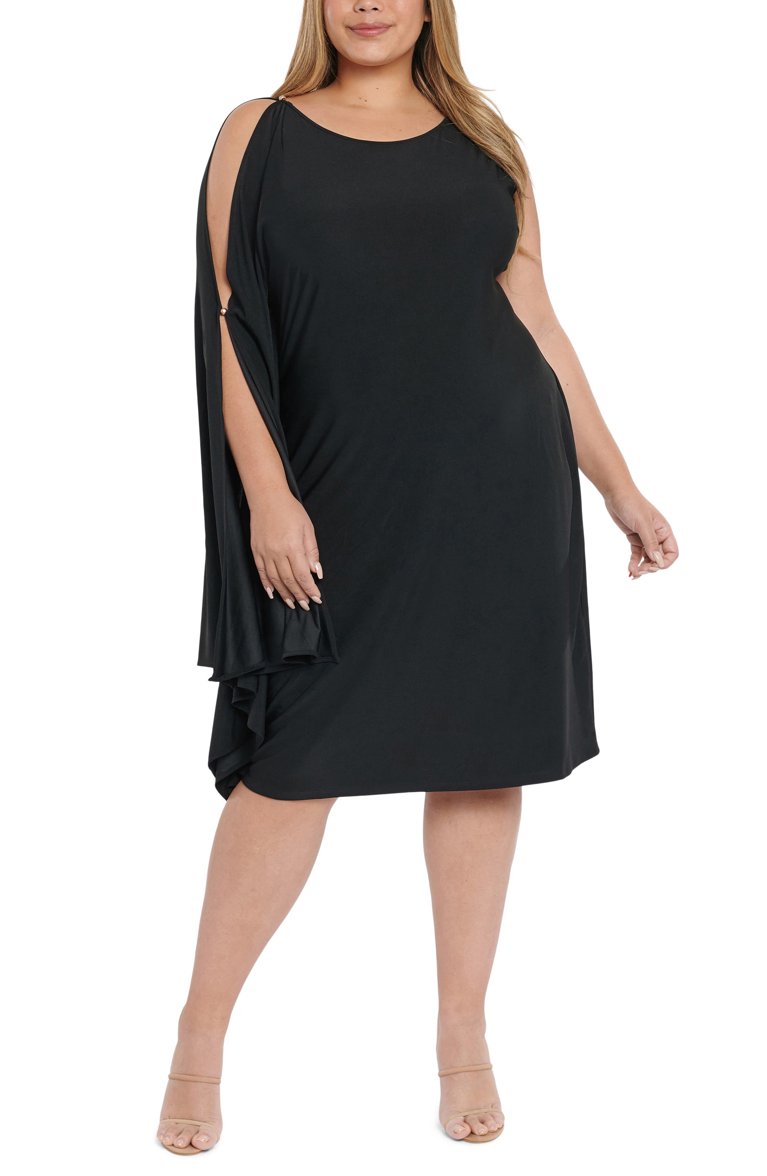 black tie dress plus size