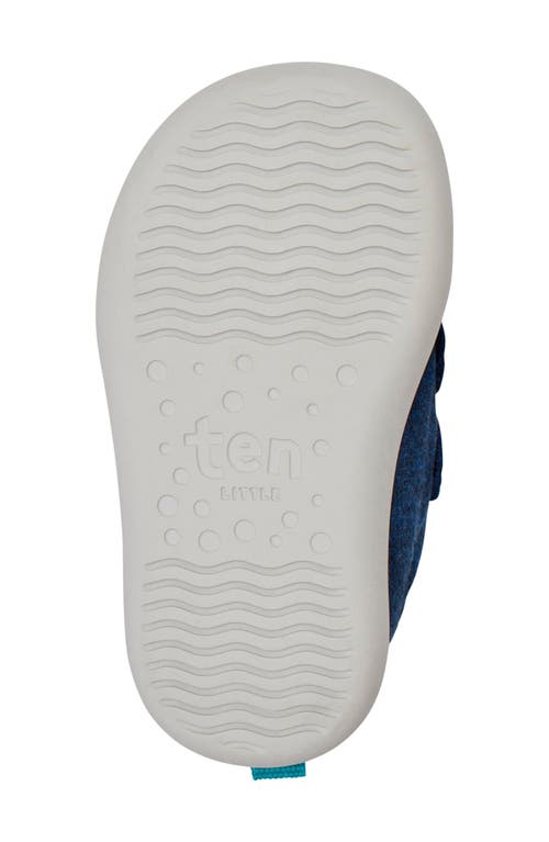 Ten Little First Walkers Sneaker In Navy Blue