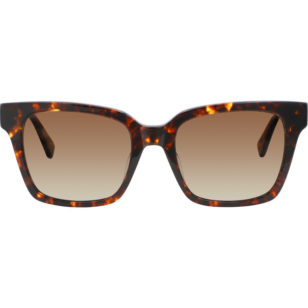KATE SPADE KATE SPADE NEW YORK HARLOW 55MM POLARIZED GRADIENT SQUARE SUNGLASSES