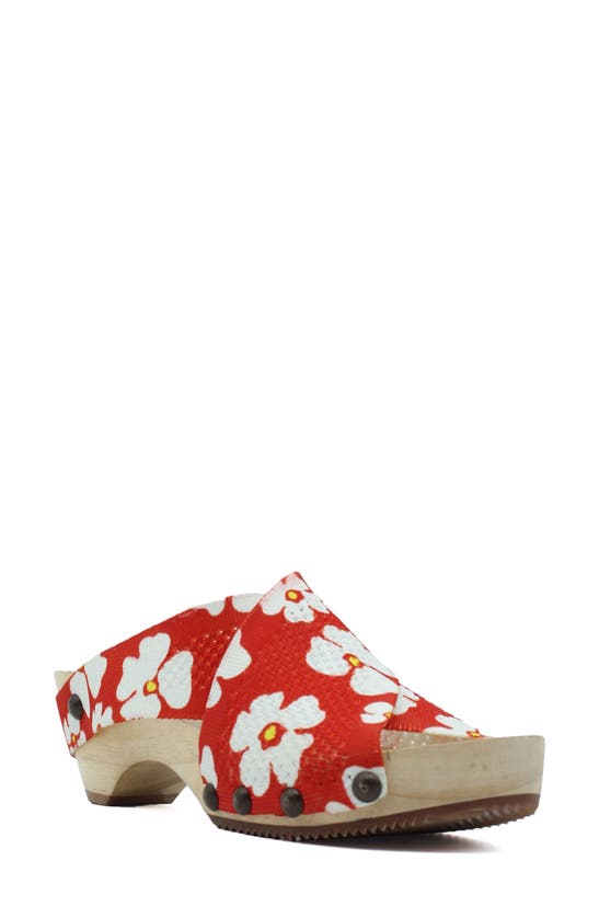 Jax And Bard Libby Hill Sandal In Phloxy Red