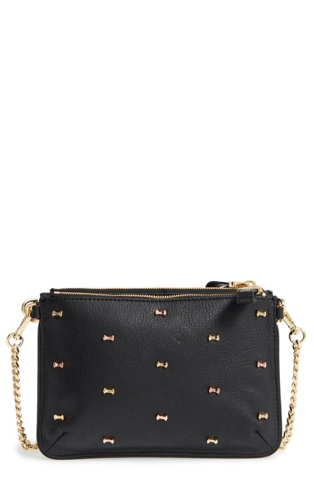 Ted Baker London Micro Bow Leather Crossbody Bag Nordstrom