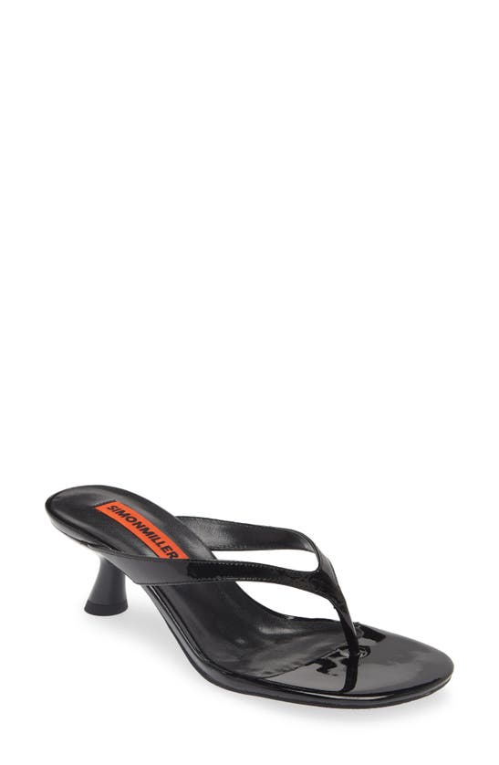 Shop Simon Miller Beep Slide Sandal In Black