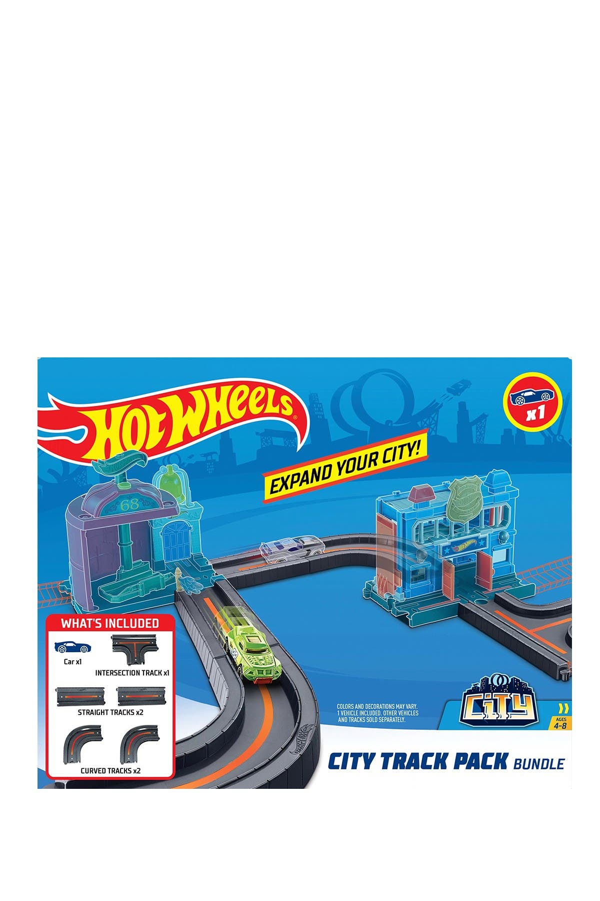 hot wheels city curved track