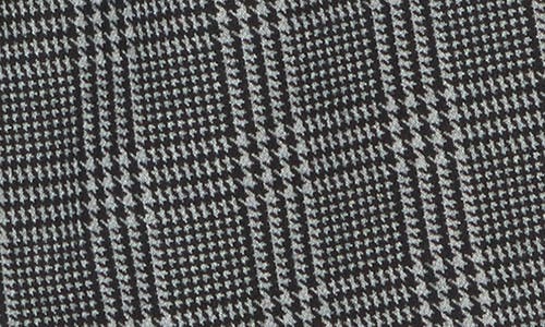 Ag Rutger Houndstooth Plaid Pants In Houndstooth Plaid Carbon Lead