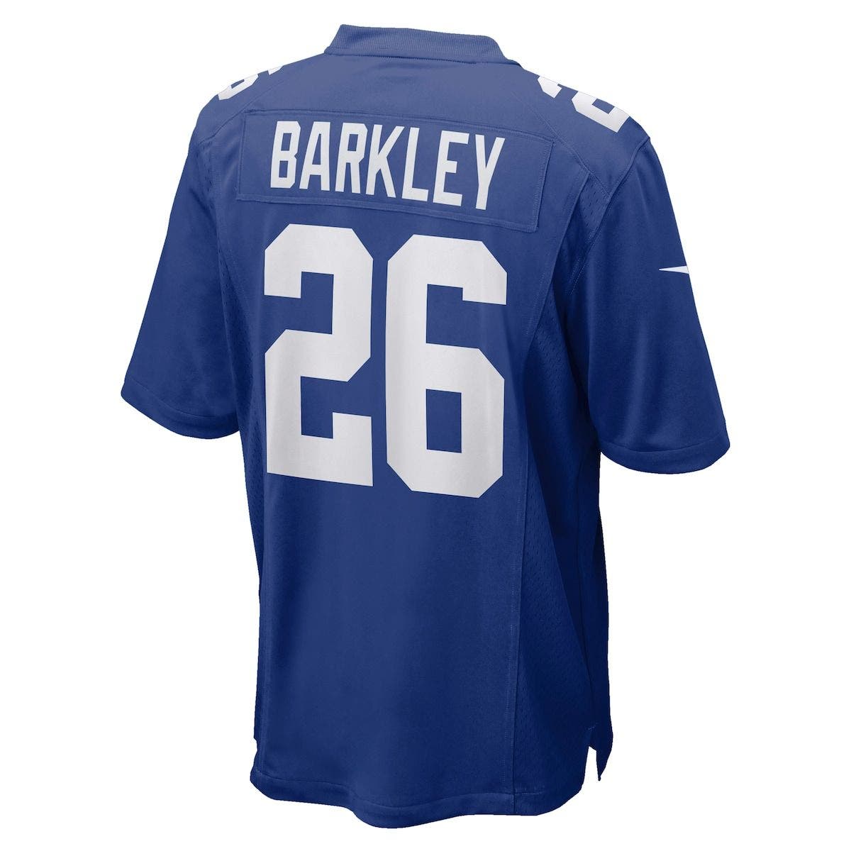 Nike Men's Nike Saquon Barkley Royal New York Giants Game Jersey ...