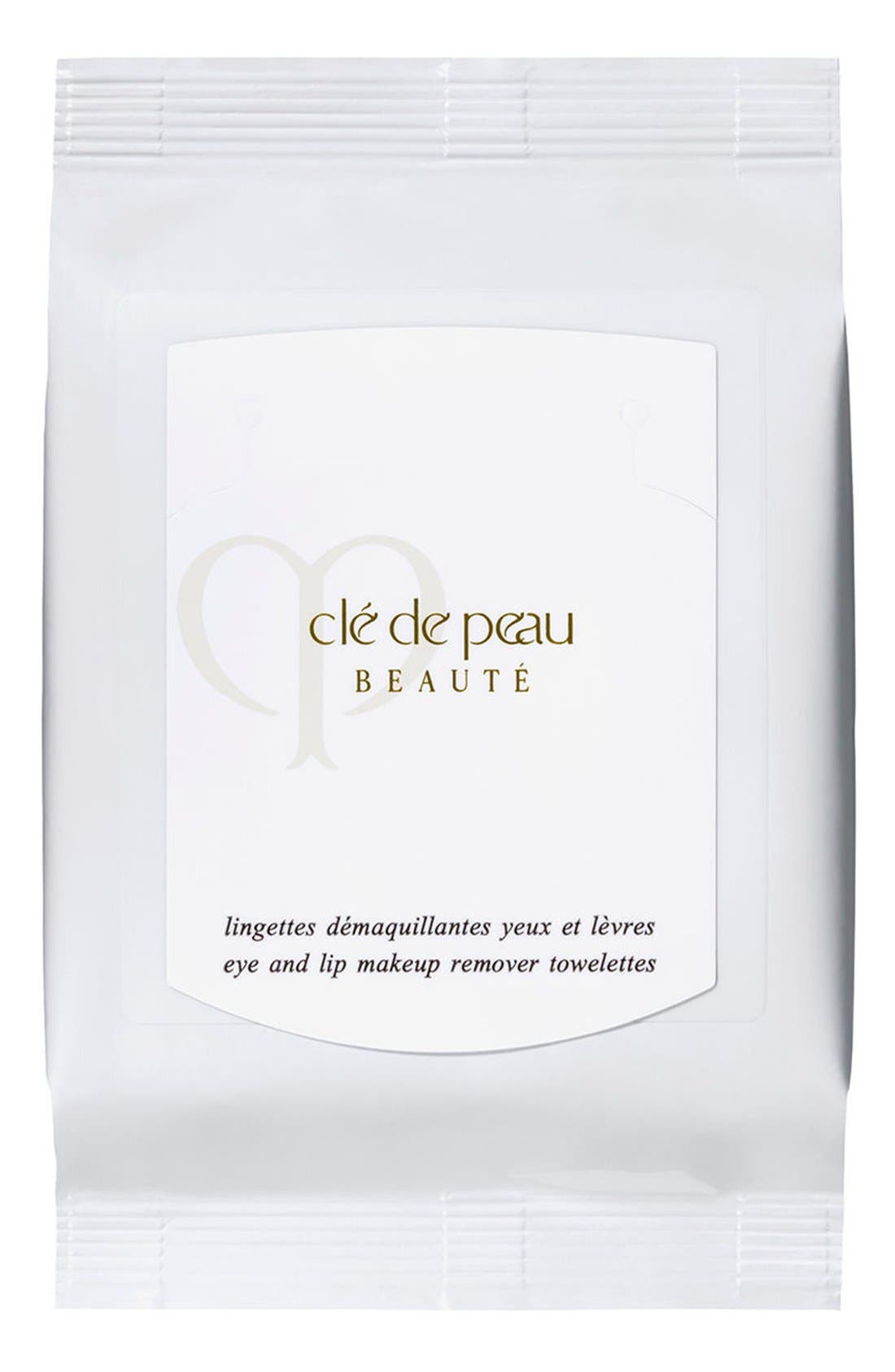 Clé de Peau Beauté Eye & Lip Makeup Remover Sheets Nordstrom