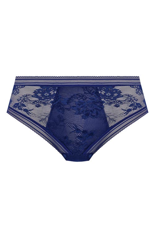 Shop Fantasie Fusion Lace Briefs In French Navy