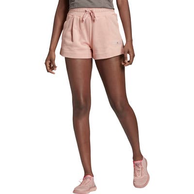 Adidas By Stella Mccartney Essentials Sweat Shorts, Pink