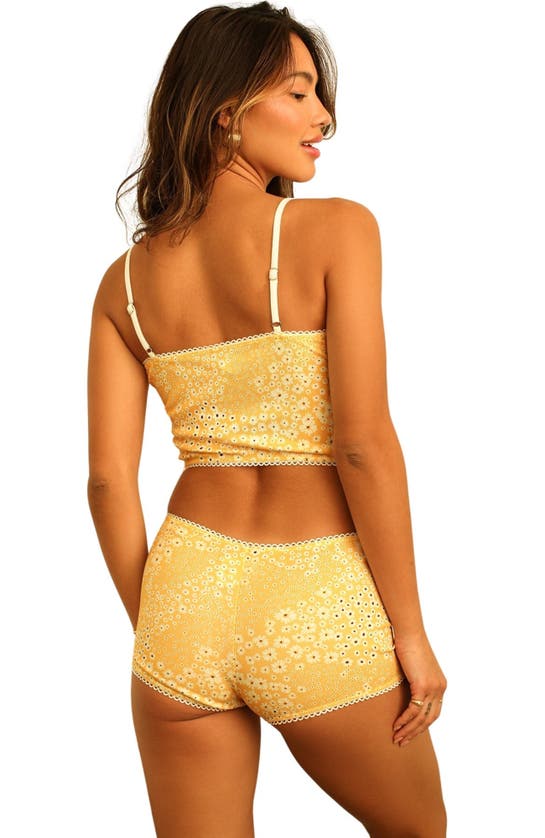 Dippin Daisys Sweet Dreams Set In Golden Ditsy