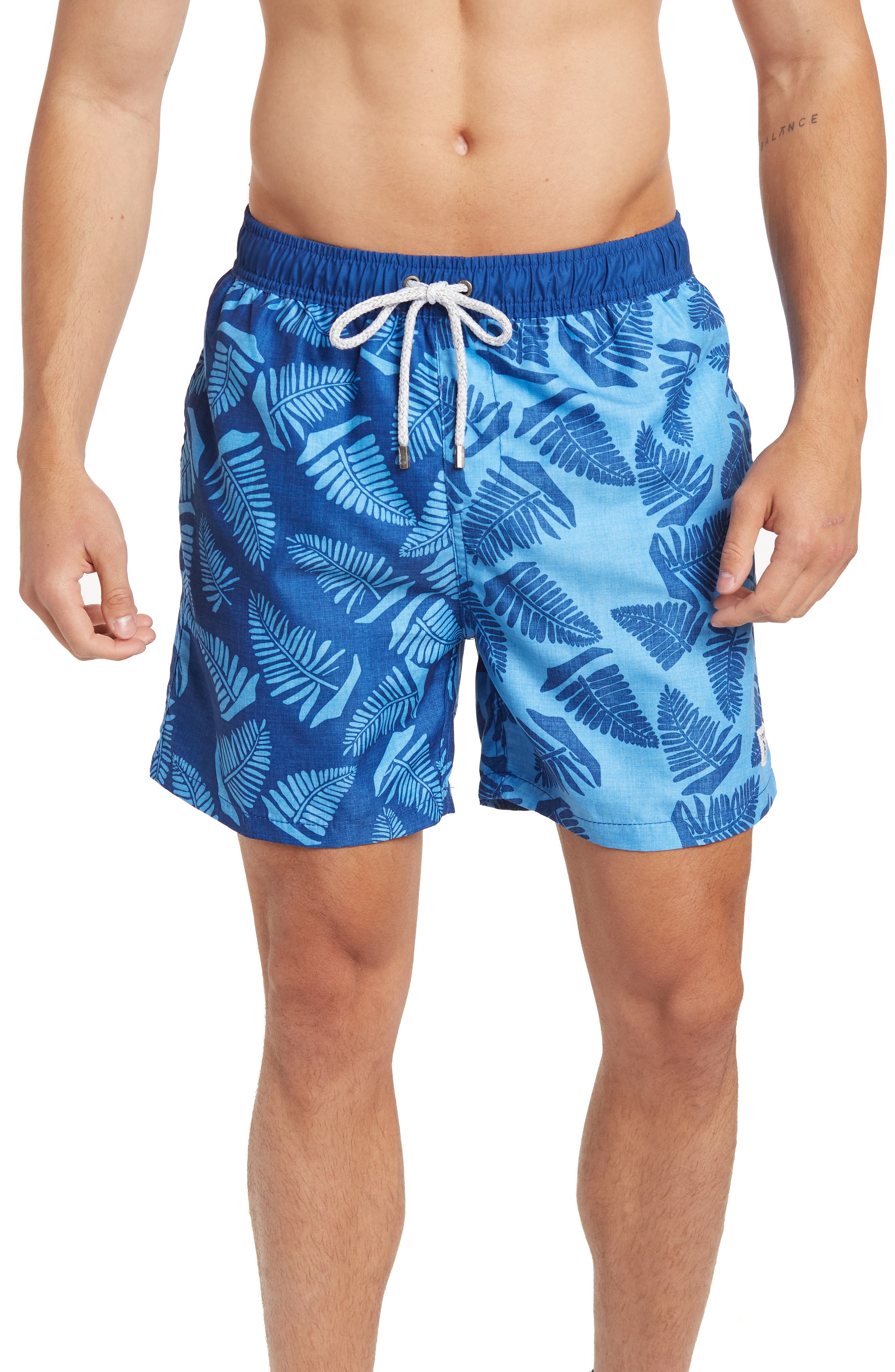 THE ENDLESS SUMMER Palm Print Swim 