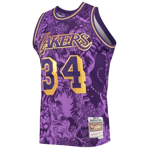 Infant Los Angeles Lakers Shaquille O'Neal Mitchell & Ness Gold Retired  Player Jersey