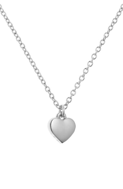 Ted Baker London Hara Tiny Heart Pendant Necklace in Silver at Nordstrom