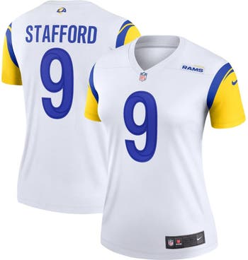 Nike Men's Matthew Stafford White Los Angeles Rams Legend Jersey