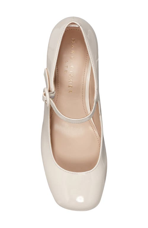 Shop Marc Fisher Ltd Nessily Mary Jane Pump In Ivory