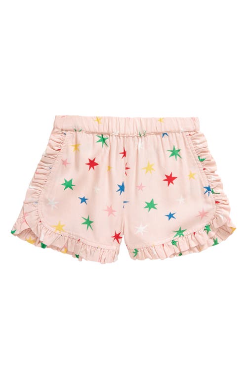 Tucker + Tate Kids' Ruffle Hem Shorts in Pink English Silly Stars