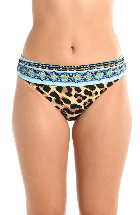 Juicy Couture Girls Leopard Crop Top And Hipster Brief Underwear