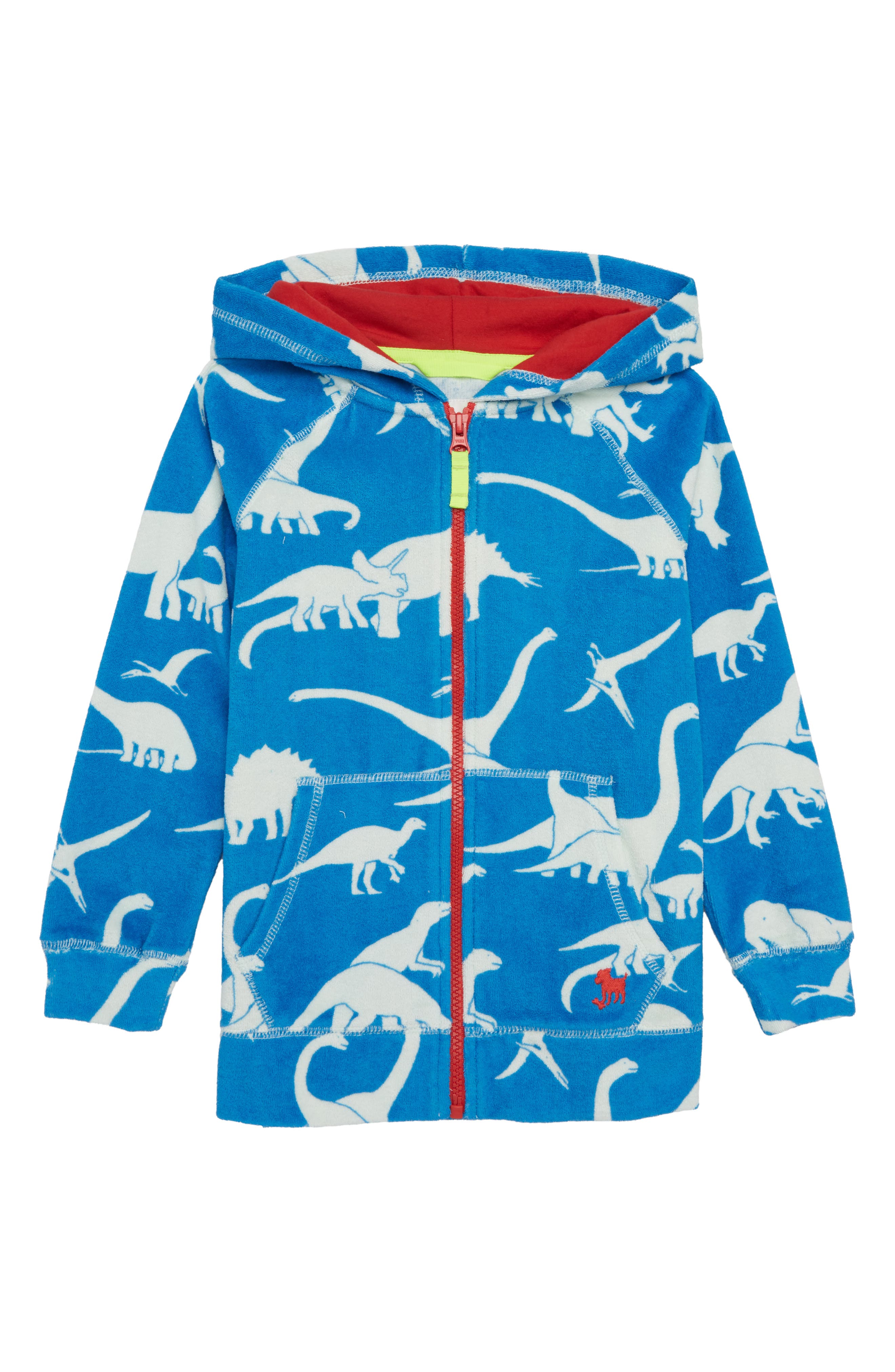 mini boden toweling hoodie