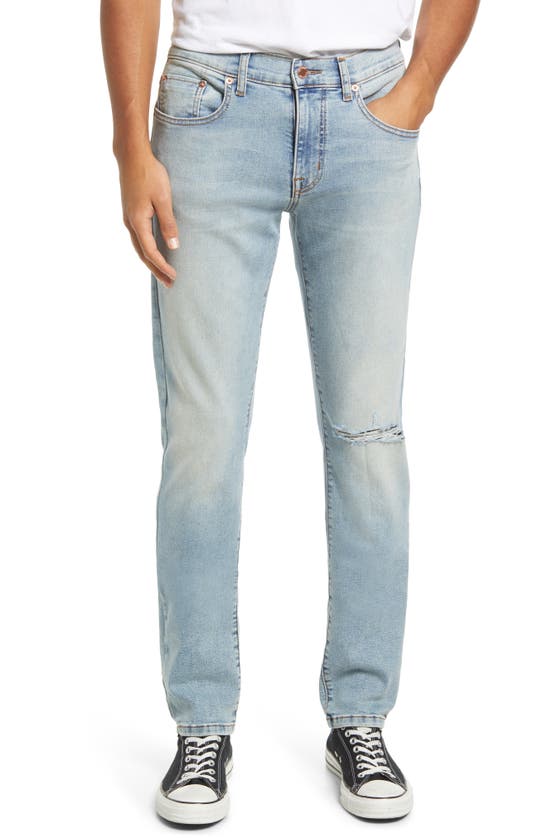 MODERN AMERICAN FIG RIPPED SKINNY FIT STRETCH JEANS