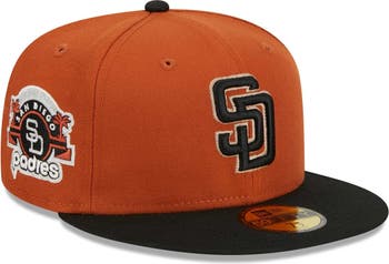 Men's New Era Cream/Orange San Diego Padres 59FIFTY Fitted Hat